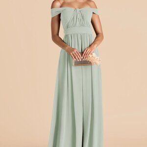 Birdy Grey Chiffon Sage Grace Bridesmaid Dress